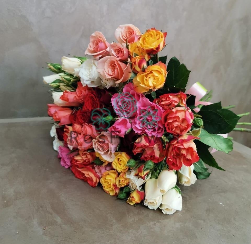 Букет цветов из: Розы в Бараново