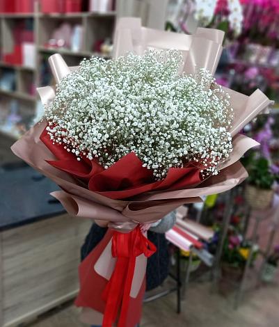 Букет цветов из: Гипсофила в Бараново