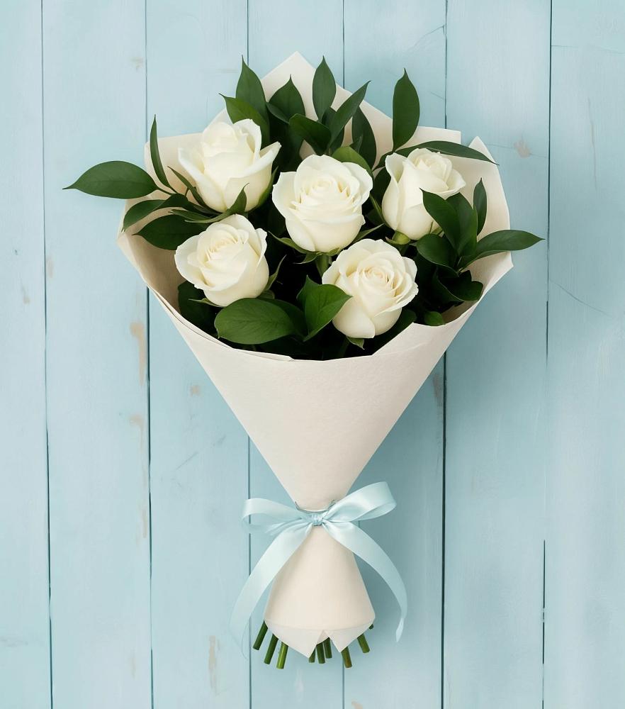 Букет цветов из: Розы в Бараново