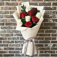 Букет цветов из:  Розы в Бараново