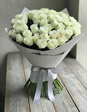 Букет 35 Белых роз в Бараново