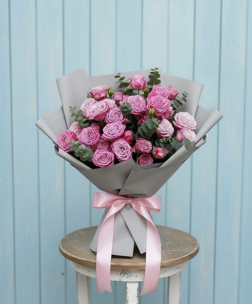 Букет цветов из: Розы в Бараново