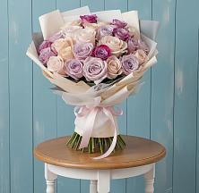 Букет цветов из:  Розы в Бараново