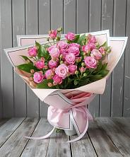 Букет Розовый кустик в Бараново