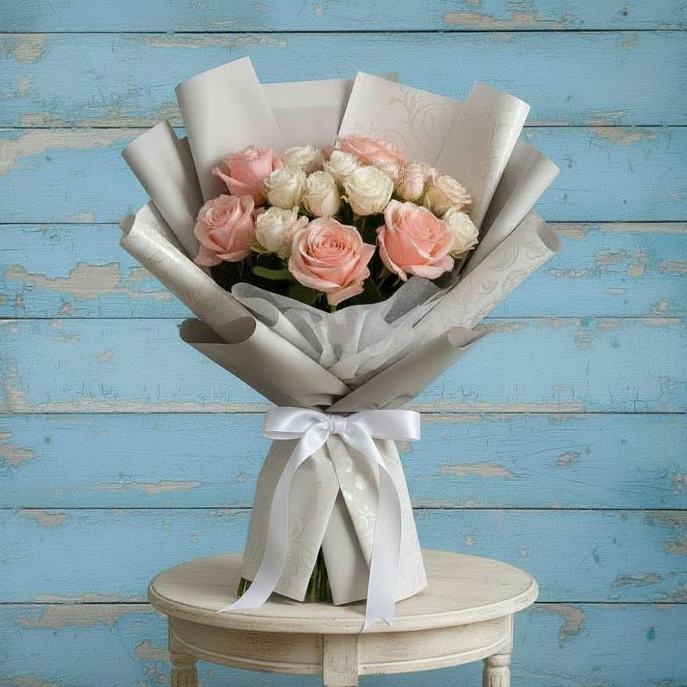 Букет цветов из: Розы в Бараново