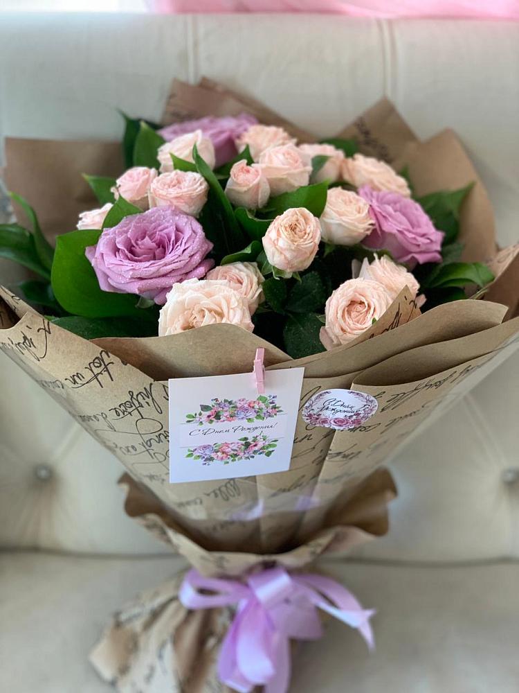 Букет цветов из: Розы в Бараново