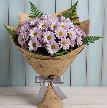 Букет цветов из:  Хризантемы в Бараново