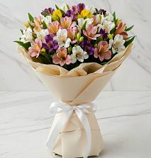 Букет цветов из:  Альстромерии в Бараново