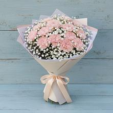 Букет цветов из:  Гвоздики в Бараново