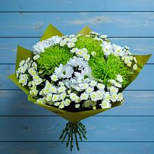 Букет цветов из:  Хризантемы #REPLACE_PRED# Бараново
