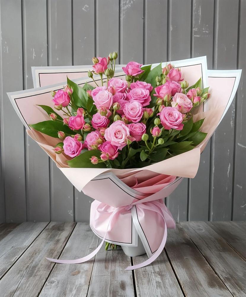 Букет Розовый кустик в Бараново