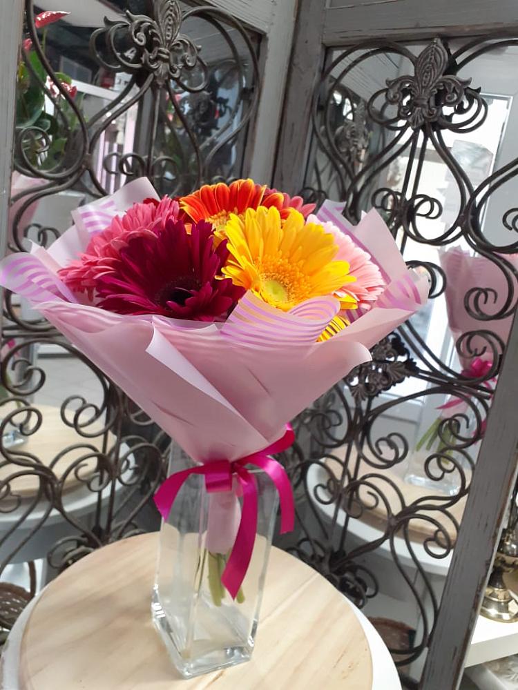 Букет цветов из: Герберы в Бараново