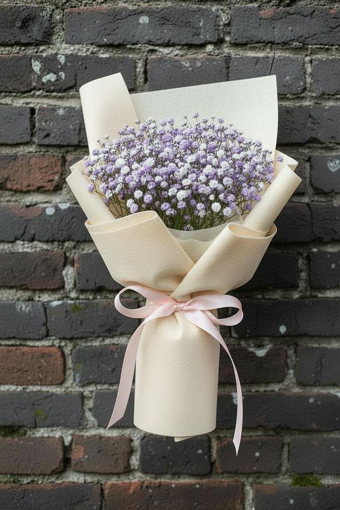 Букет цветов из: Гипсофила в Бараново