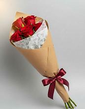 Букет цветов из:  Розы в Бараново