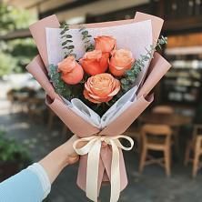 Букет цветов из:  Розы в Бараново