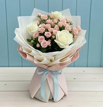 Букет цветов из:  Розы в Бараново