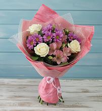 Букет цветов из:  Герберы в Бараново