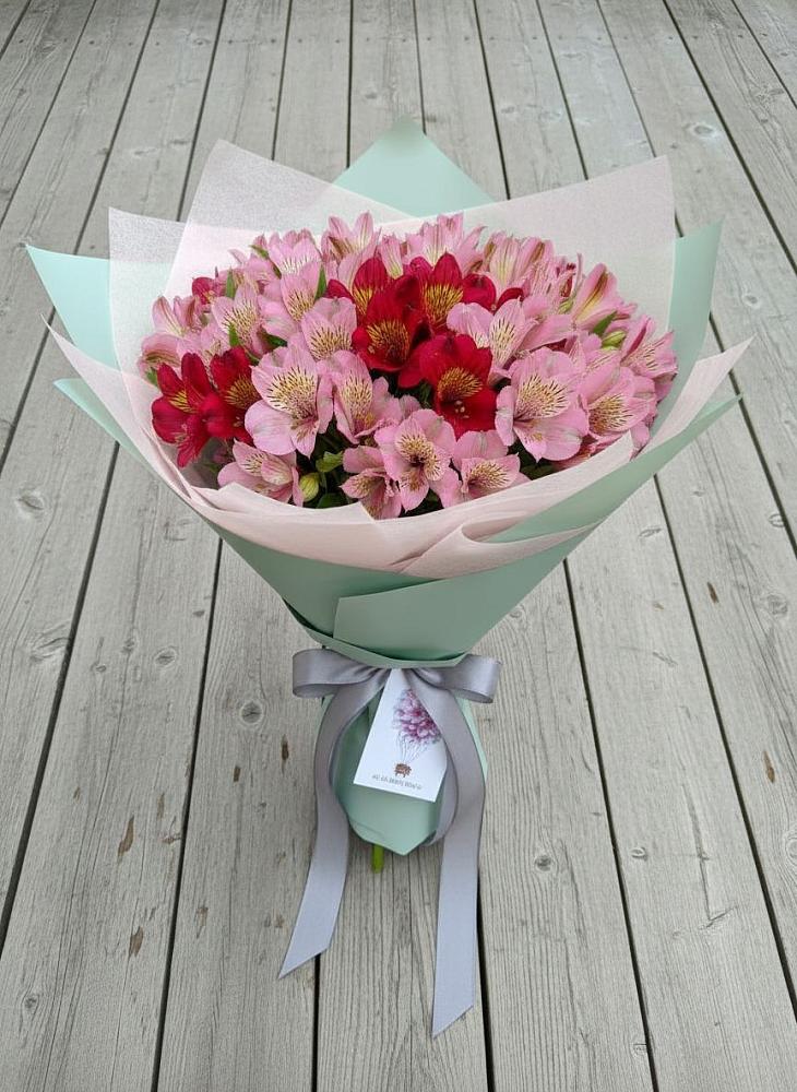 Букет цветов из: Альстромерии в Бараново