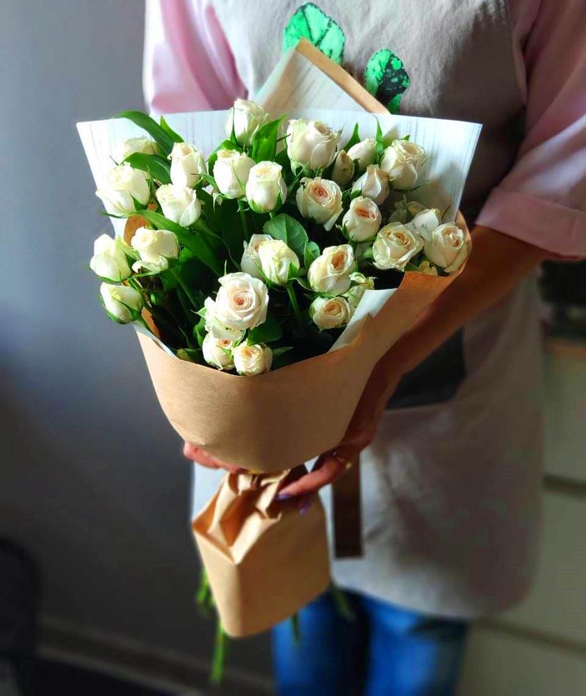 Букет цветов из: Розы в Бараново