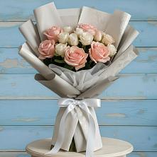 Букет цветов из:  Розы в Бараново