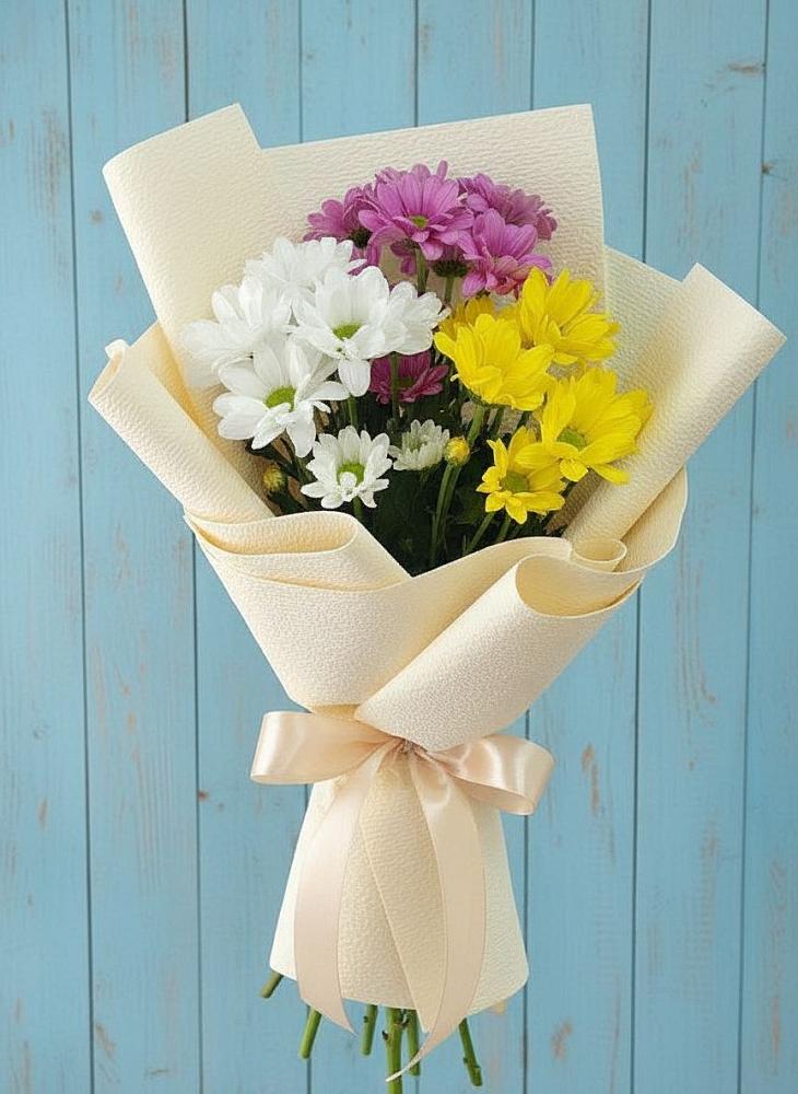 Букет цветов из: Хризантемы в Бараново