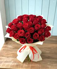 Букет 29 Красных роз в Бараново
