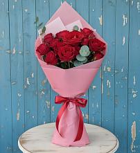Букет цветов из:  Розы в Бараново