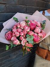 Букет цветов из:  Розы в Бараново