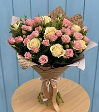 Букет цветов из:  Розы в Бараново