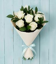 Букет цветов из:  Розы в Бараново