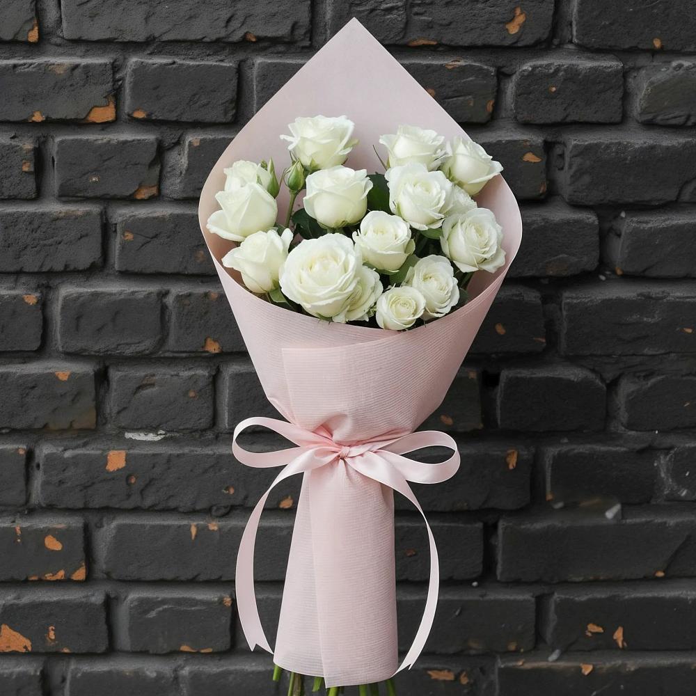 Букет цветов из: Розы в Бараново