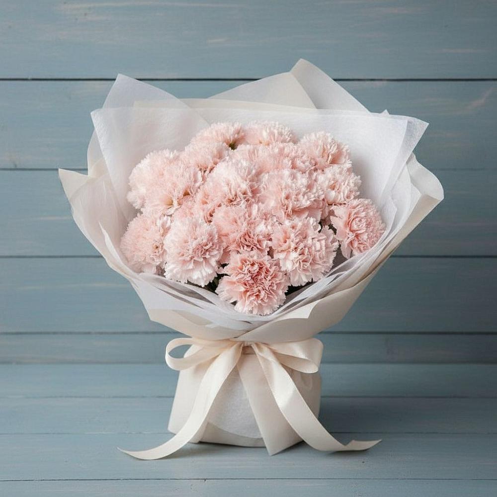 Букет цветов из: Гвоздики в Бараново