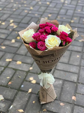 Букет цветов из: Розы в Бараново