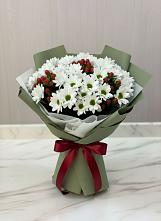 Букет цветов из:  Хризантемы в Бараново