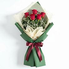 Букет цветов из:  Розы в Бараново