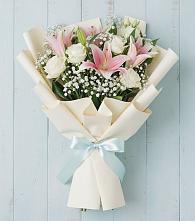 Букет цветов из:  Лилии в Бараново